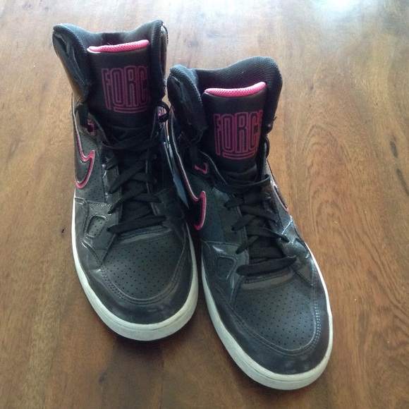 pink and black forces